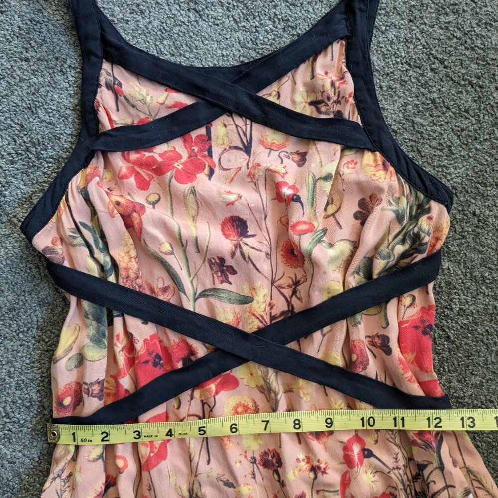 Treasure By Samantha Pleet Floral Renaissance Dress Anthropologie - Picture 6 of 11